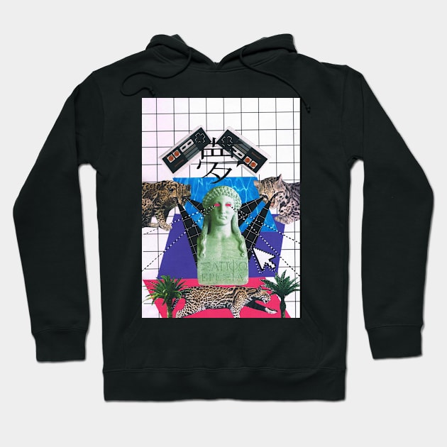 Vaporwave 3 Hoodie by Oxxygene